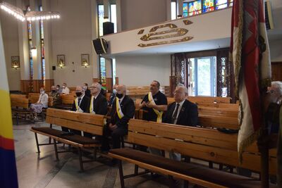 Odsłonięcie tablicy w miejscu niemieckiego obozu w byłej fabryce Schoena – Sosnowiec, 16 lipca 2021