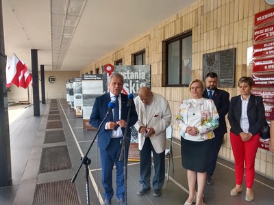 Prezentacja wystawy „Powstania śląskie 1919–1921” w Opolu. Fot. Opolski Urząd Wojewódzki.