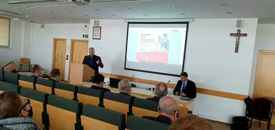 Konferencja naukowa: Prymas Stefan Wyszyński w rzeczywistości społeczno-politycznej Polski „ludowej” w Warszawie. Fot. A. Sznajder