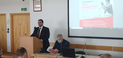 Konferencja naukowa: Prymas Stefan Wyszyński w rzeczywistości społeczno-politycznej Polski „ludowej” w Warszawie. Fot. A. Sznajder