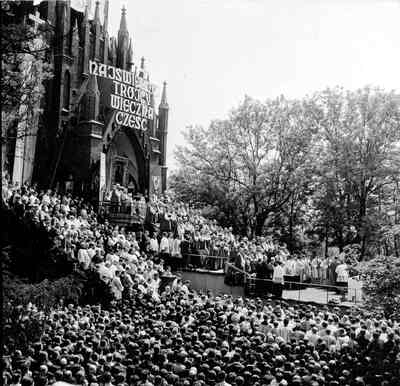 Obchody milenijne w Piekarach Śląskich, 22 maja 1966 r.
