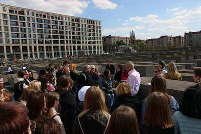 Berlin - Pomnik Pomordowanych Żydów Europy.
