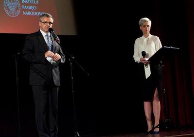 Dyrektor  Oddziału IPN w Katowicach - dr Andrzej Sznajder.