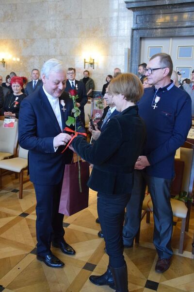 Wręczenie Krzyży Wolności i Solidarności – Katowice, 16 grudnia 2016