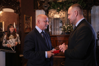 Uroczystość wręczenia Nagrody Honorowej IPN „Świadek Historii“ w Katowicach. Fot. Mikołaj Bujak/IPN