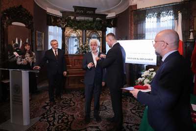 Uroczystość wręczenia Nagrody Honorowej IPN „Świadek Historii“ w Katowicach. Fot. Mikołaj Bujak/IPN