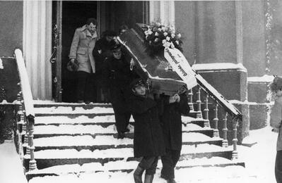 Uroczystości pogrzebowe Joachima Gnidy, Mikołów, 7 I 1982 r. sygn. akt IPN Ka 063/154