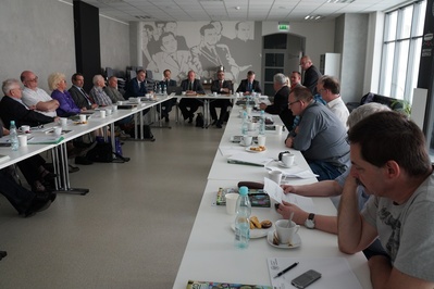 Posiedzenie Komitetu Ochrony Pamięci Walk i Męczeństwa przy Oddziale IPN w Katowicach.