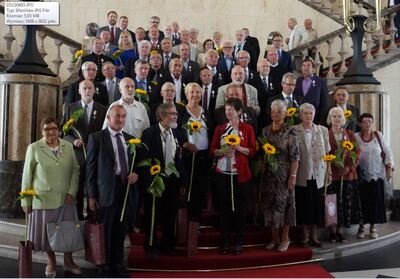Uroczystość wręczenia Krzyży Wolności i Solidarności.