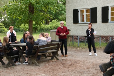 Wyjazd finalistów konkursu „W kręgu pamięci i prozy lagrowej więźniarek KL Ravensbrück”. Fot. Urszula Gierasimiuk/IPN