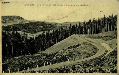 Droga na Kubalonkę z widokiem na Czantorię, 1933 r. (IPN Ka 084/97, t. 1)