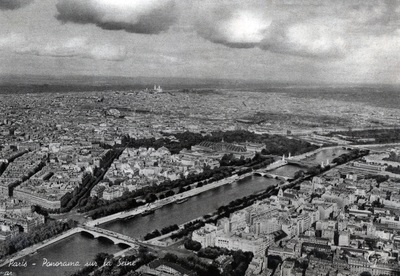 Panorama Paryża, 1950 r. (wyd. Editions Gany, Paryż; IPN Ka 08/2177, t. 7)