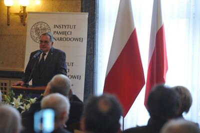 Jan Baster, zastępca prezesa IPN.