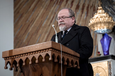 Pogrzeb śp. Władysława Guzdka ps. „Wilk” – Czechowice-Dziedzice, 21 marca 2024. Fot.: IPN K. Łojko