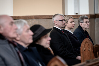 Pogrzeb śp. Władysława Guzdka ps. „Wilk” – Czechowice-Dziedzice, 21 marca 2024. Fot.: IPN K. Łojko