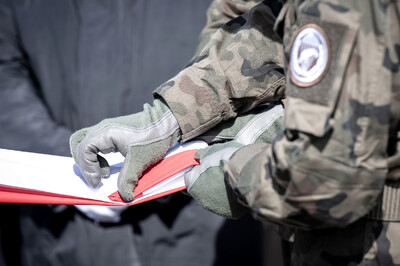 Pogrzeb śp. Władysława Guzdka ps. „Wilk” – Czechowice-Dziedzice, 21 marca 2024. Fot.: IPN K. Łojko