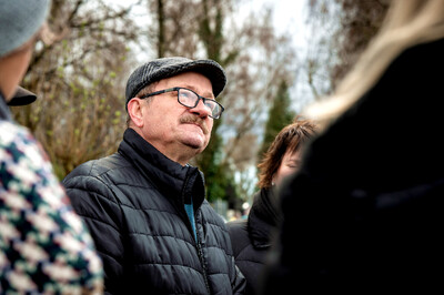 Instytut Pamięci Narodowej oddał hołd rodzinie Zimoniów z Rybnika - Rybnik, 25 marca 2024. Fot.: IPN K. Łojko