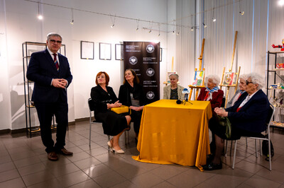 Gala finałowa X edycji konkursu „W kręgu poezji i prozy lagrowej więźniarek KL Ravensbrück“ – Ruda Śląska, 17 kwietnia 2024, Fot. IPN K. Łojko