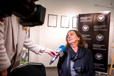 Gala finałowa X edycji konkursu „W kręgu poezji i prozy lagrowej więźniarek KL Ravensbrück“ – Ruda Śląska, 17 kwietnia 2024, Fot. IPN K. Łojko