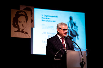 Gala finałowa X edycji konkursu „W kręgu poezji i prozy lagrowej więźniarek KL Ravensbrück“ – Ruda Śląska, 17 kwietnia 2024, Fot. IPN K. Łojko