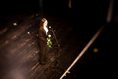 Gala finałowa X edycji konkursu „W kręgu poezji i prozy lagrowej więźniarek KL Ravensbrück“ – Ruda Śląska, 17 kwietnia 2024, Fot. IPN K. Łojko