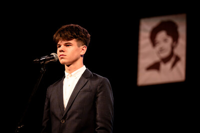 Gala finałowa X edycji konkursu „W kręgu poezji i prozy lagrowej więźniarek KL Ravensbrück“ – Ruda Śląska, 17 kwietnia 2024, Fot. IPN K. Łojko