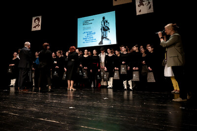 Gala finałowa X edycji konkursu „W kręgu poezji i prozy lagrowej więźniarek KL Ravensbrück“ – Ruda Śląska, 17 kwietnia 2024, Fot. IPN K. Łojko