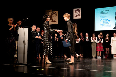 Gala finałowa X edycji konkursu „W kręgu poezji i prozy lagrowej więźniarek KL Ravensbrück“ – Ruda Śląska, 17 kwietnia 2024, Fot. IPN K. Łojko