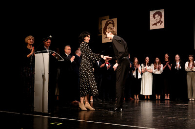 Gala finałowa X edycji konkursu „W kręgu poezji i prozy lagrowej więźniarek KL Ravensbrück“ – Ruda Śląska, 17 kwietnia 2024, Fot. IPN K. Łojko