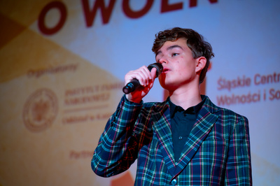 Finał VIII Ogólnopolskiego Festiwalu Piosenki o Wolności – Katowice, 20 kwietnia 2024. Fot.: IPN K. Łojko