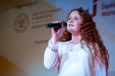 Finał VIII Ogólnopolskiego Festiwalu Piosenki o Wolności – Katowice, 20 kwietnia 2024. Fot.: IPN K. Łojko