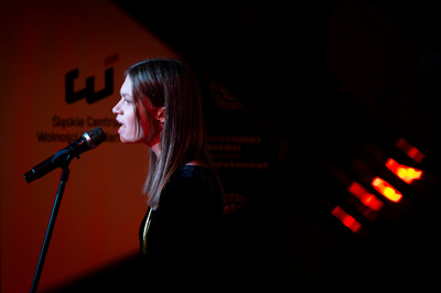 Finał VIII Ogólnopolskiego Festiwalu Piosenki o Wolności – Katowice, 20 kwietnia 2024. Fot.: IPN K. Łojko