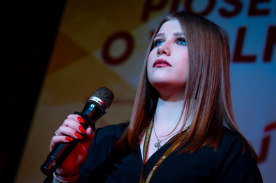 Finał VIII Ogólnopolskiego Festiwalu Piosenki o Wolności – Katowice, 20 kwietnia 2024. Fot.: IPN K. Łojko