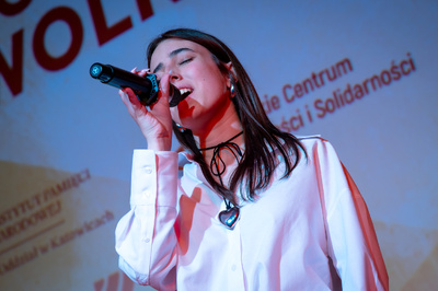 Finał VIII Ogólnopolskiego Festiwalu Piosenki o Wolności – Katowice, 20 kwietnia 2024. Fot.: IPN K. Łojko