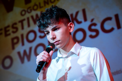 Finał VIII Ogólnopolskiego Festiwalu Piosenki o Wolności – Katowice, 20 kwietnia 2024. Fot.: IPN K. Łojko