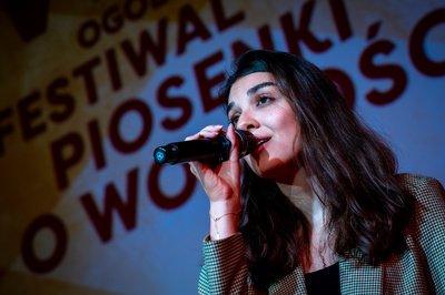 Finał VIII Ogólnopolskiego Festiwalu Piosenki o Wolności – Katowice, 20 kwietnia 2024. Fot.: IPN K. Łojko