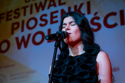 Finał VIII Ogólnopolskiego Festiwalu Piosenki o Wolności – Katowice, 20 kwietnia 2024. Fot.: IPN K. Łojko