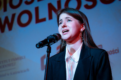 Finał VIII Ogólnopolskiego Festiwalu Piosenki o Wolności – Katowice, 20 kwietnia 2024. Fot.: IPN K. Łojko