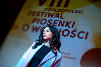 Finał VIII Ogólnopolskiego Festiwalu Piosenki o Wolności – Katowice, 20 kwietnia 2024. Fot.: IPN K. Łojko