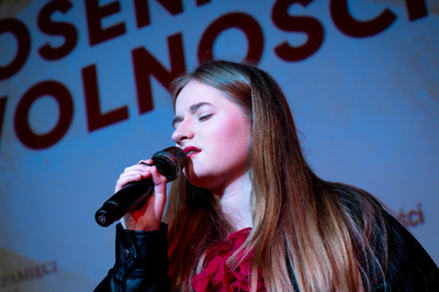 Finał VIII Ogólnopolskiego Festiwalu Piosenki o Wolności – Katowice, 20 kwietnia 2024. Fot.: IPN K. Łojko