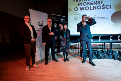 Finał VIII Ogólnopolskiego Festiwalu Piosenki o Wolności – Katowice, 20 kwietnia 2024. Fot.: IPN K. Łojko