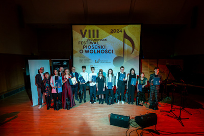 Finał VIII Ogólnopolskiego Festiwalu Piosenki o Wolności – Katowice, 20 kwietnia 2024. Fot.: IPN K. Łojko