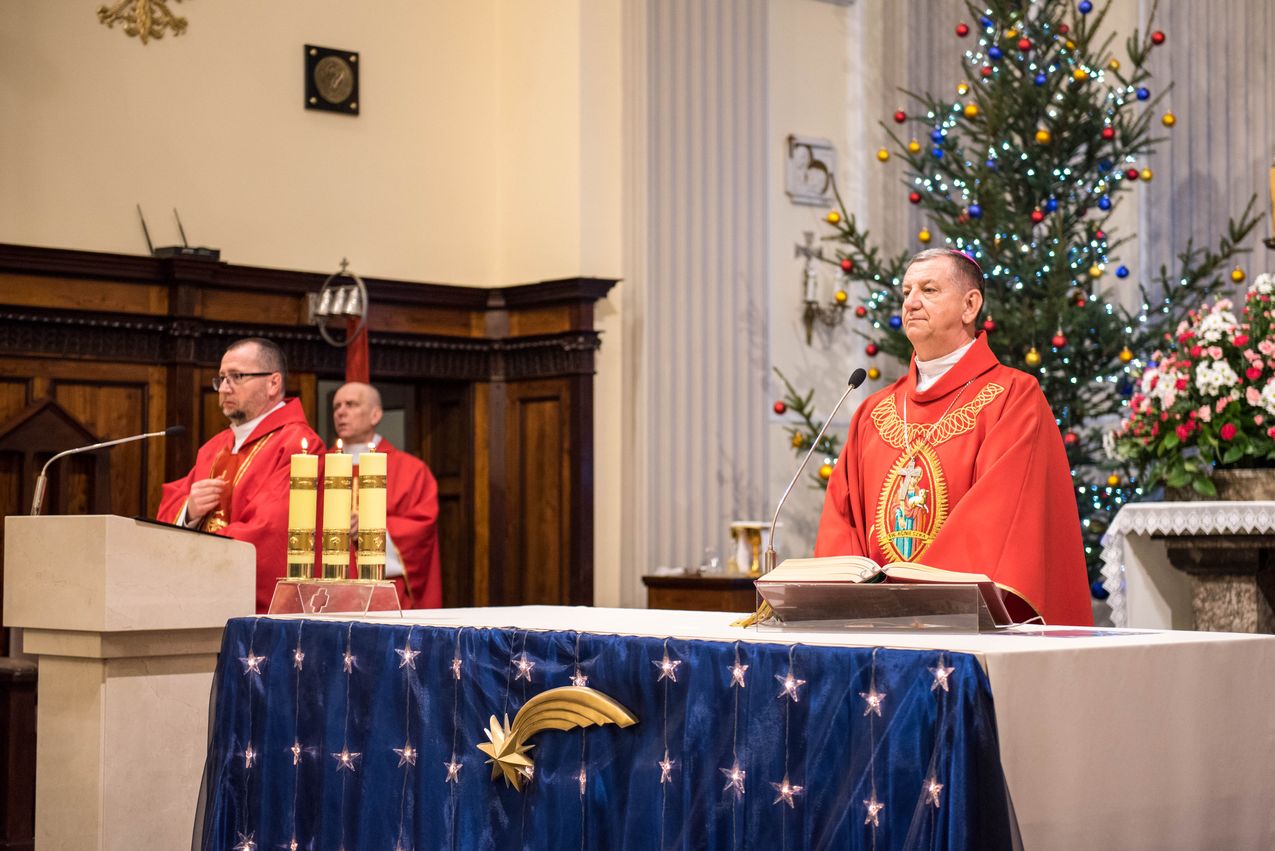 Odsłonięcie tablicy upamiętniającej mjr. pil. ppłk. RAF Stefana Janusa – Kraków, 19 stycznia 2020. Fot. Agnieszka Masłowska (IPN)