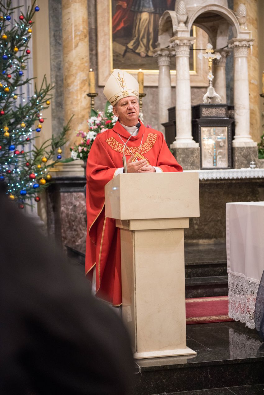 Odsłonięcie tablicy upamiętniającej mjr. pil. ppłk. RAF Stefana Janusa – Kraków, 19 stycznia 2020. Fot. Agnieszka Masłowska (IPN)