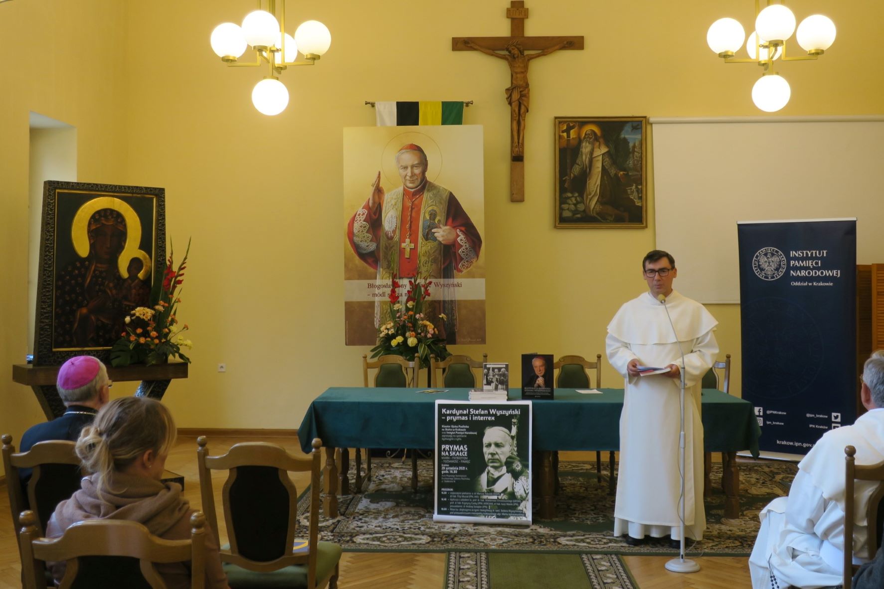 Kardynał Stefan Wyszyński – prymas i interrex. Spotkanie dyskusyjne - fot. Cecylia Kuta (IPN) Kardynał Stefan Wyszyński – prymas i interrex. Spotkanie dyskusyjne - fot. Cecylia Kuta (IPN)