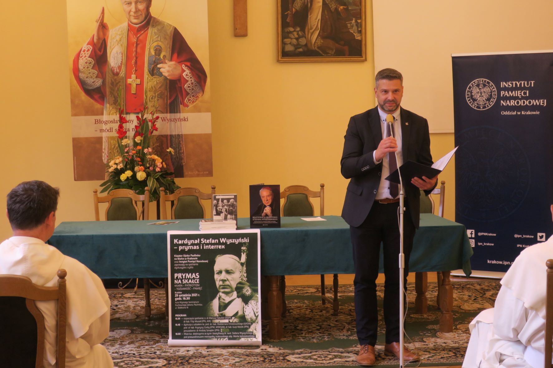 Kardynał Stefan Wyszyński – prymas i interrex. Spotkanie dyskusyjne - fot. Cecylia Kuta (IPN) Kardynał Stefan Wyszyński – prymas i interrex. Spotkanie dyskusyjne - fot. Cecylia Kuta (IPN)