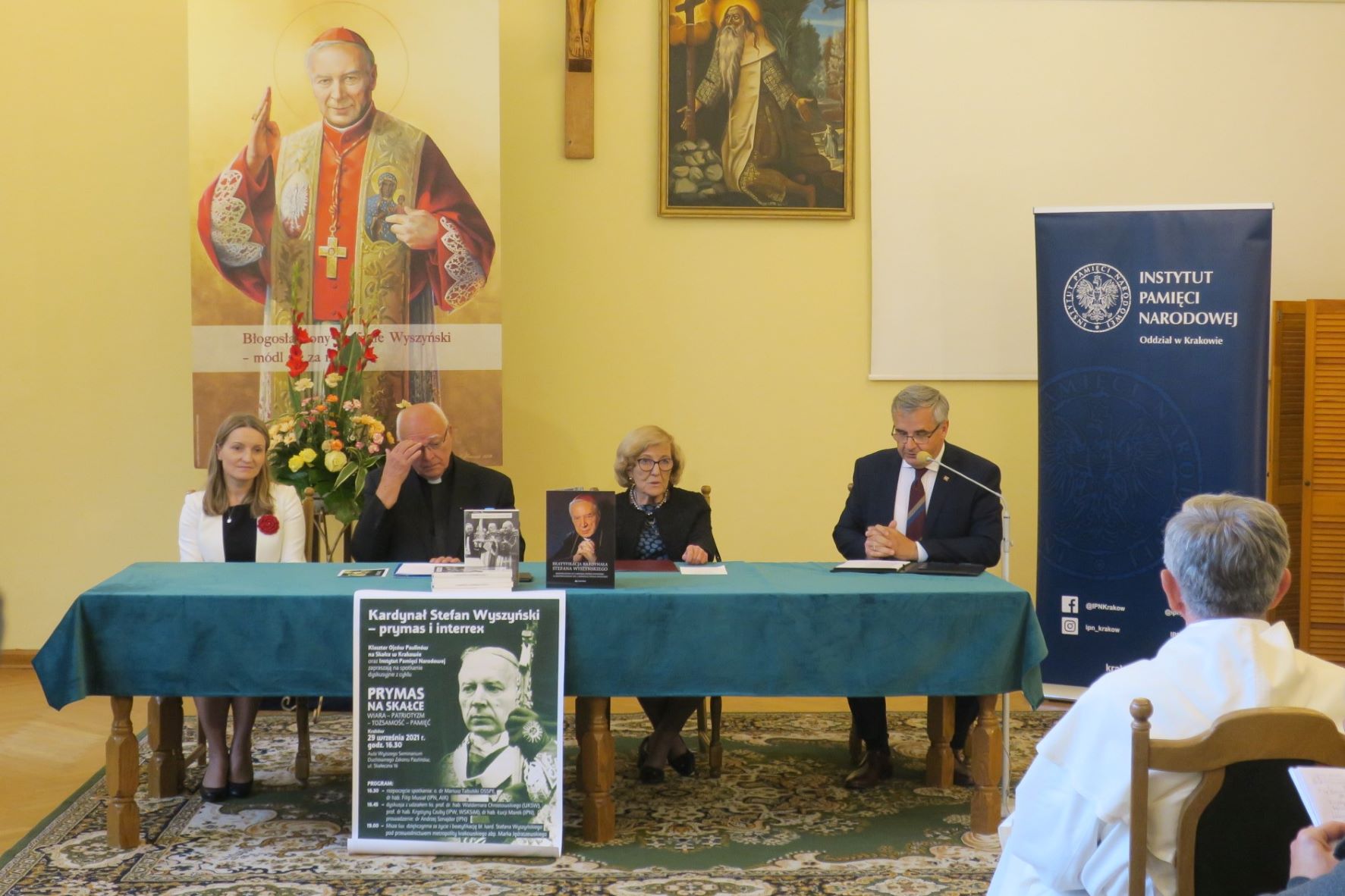 Kardynał Stefan Wyszyński – prymas i interrex. Spotkanie dyskusyjne - fot. Cecylia Kuta (IPN) Kardynał Stefan Wyszyński – prymas i interrex. Spotkanie dyskusyjne - fot. Cecylia Kuta (IPN)