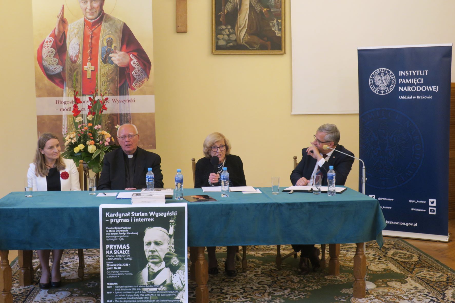 Kardynał Stefan Wyszyński – prymas i interrex. Spotkanie dyskusyjne - fot. Cecylia Kuta (IPN) Kardynał Stefan Wyszyński – prymas i interrex. Spotkanie dyskusyjne - fot. Cecylia Kuta (IPN)