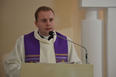 Wadowice. Uroczystości pogrzebowe Mariana Misiaka, Żołnierza Wyklętego. Fot. Janusz Ślęzak (IPN)