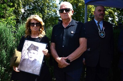 Wadowice. Uroczystości pogrzebowe Mariana Misiaka, Żołnierza Wyklętego. Fot. Janusz Ślęzak (IPN)